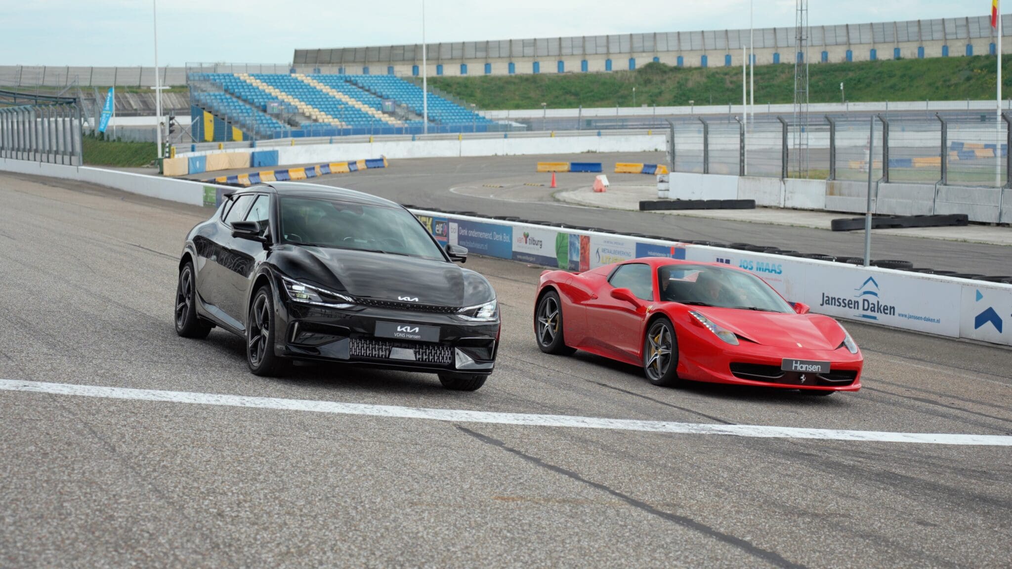 Kia EV6 GT vs Ferrari 458 Italia